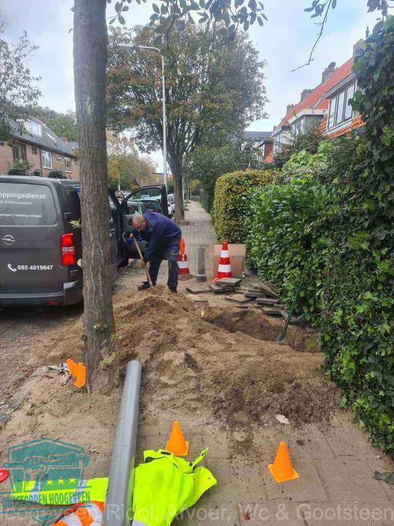 Graven riool Hoogeveen Graven riool Hoogeveen