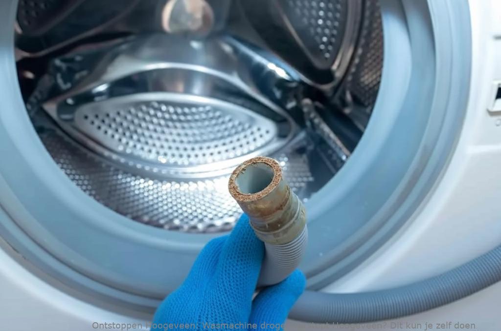 Wasmachine droger verstopt Hoogeveen? Dit kun je zelf doen